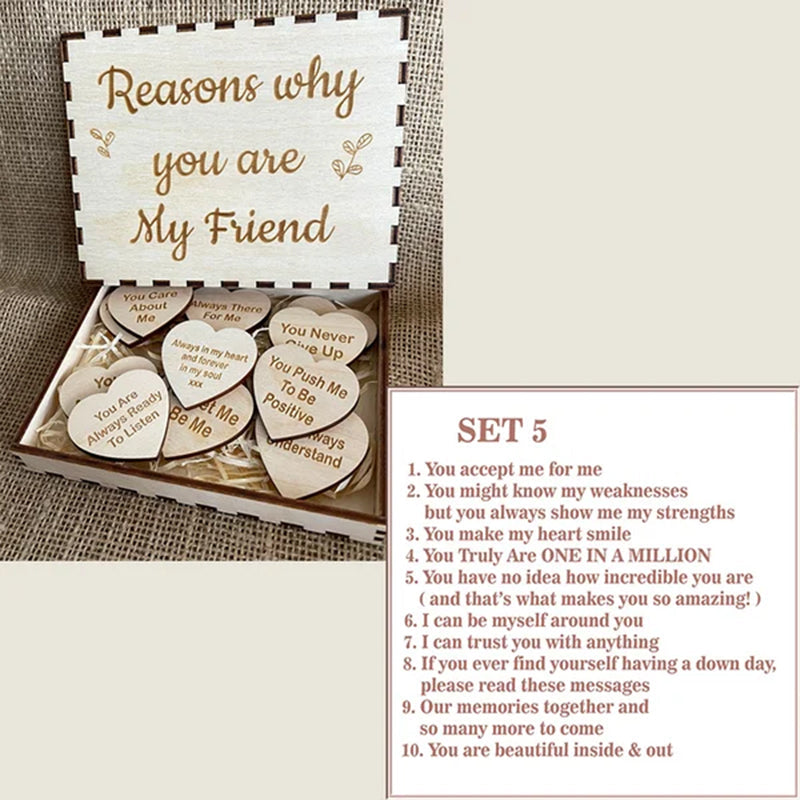 Unique Friendship Gift Wood
