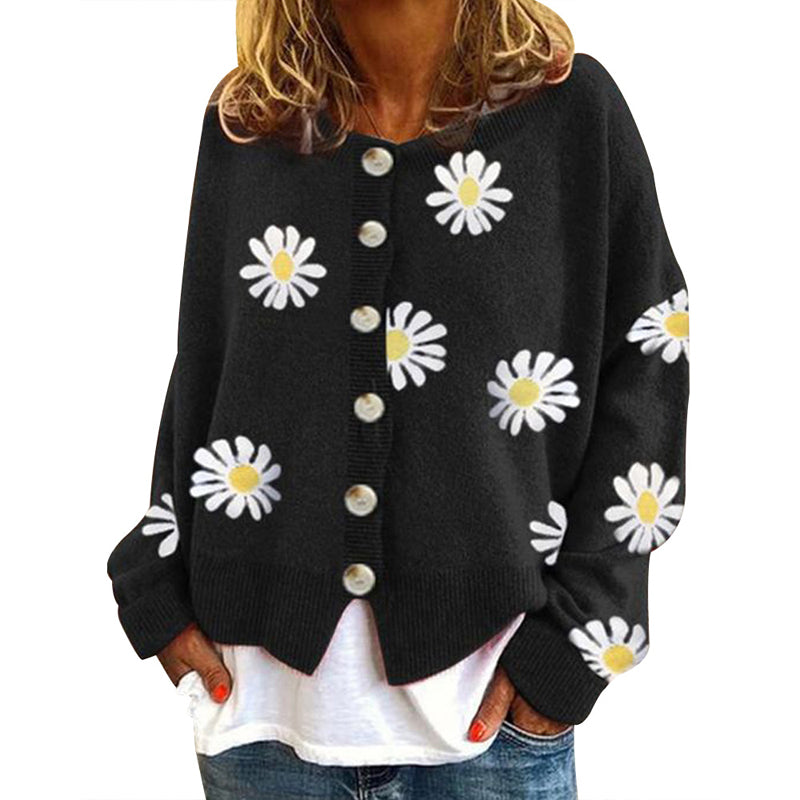 Cute Daisy Cardigan