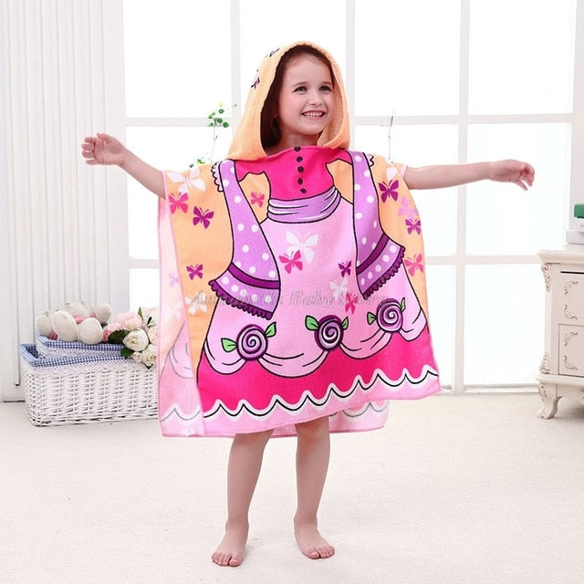 Cute Bathrobe For Kids