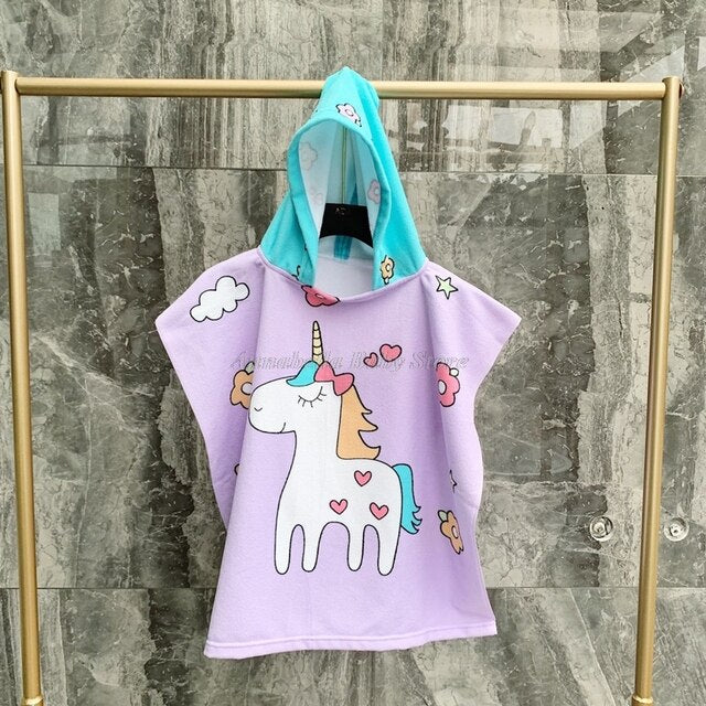 Cute Bathrobe For Kids