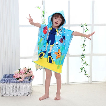 Cute Bathrobe For Kids