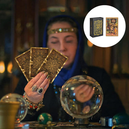 Tarot Gold Deck Card