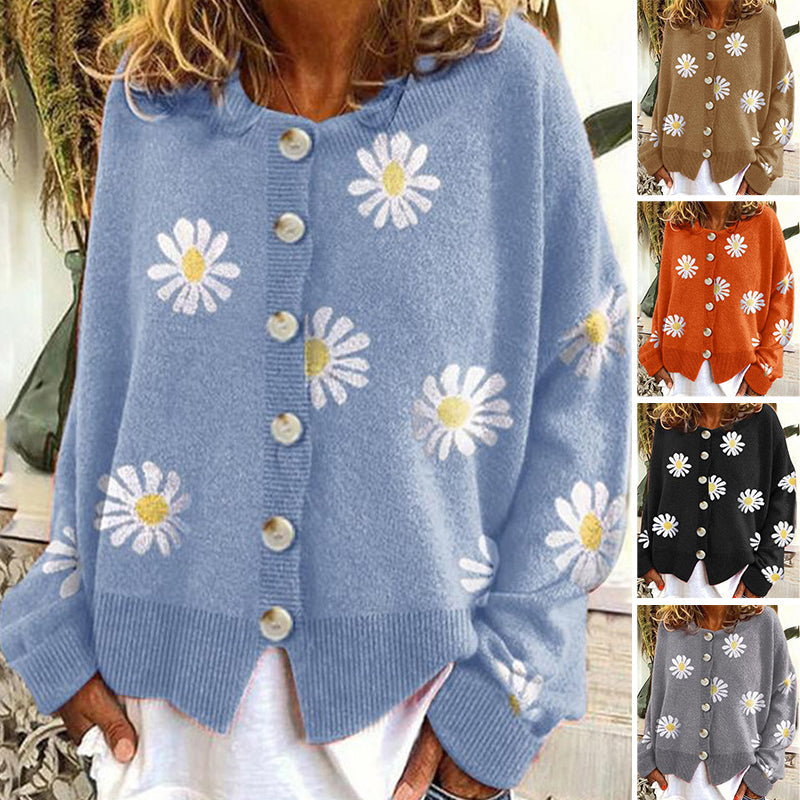 Cute Daisy Cardigan