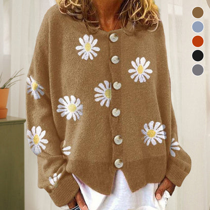 Cute Daisy Cardigan