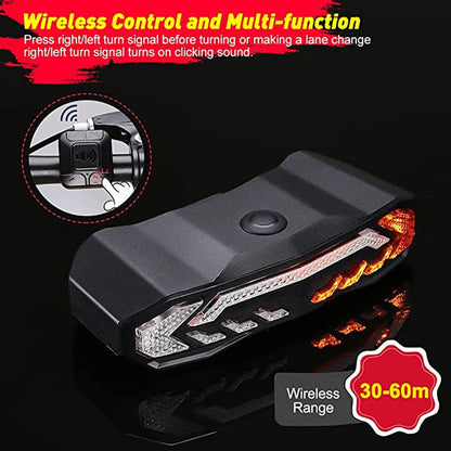 Alarm Bicycle Taillight Wireless