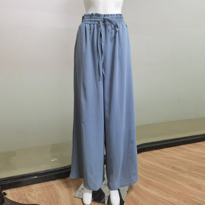 High waist Wide Leg Trousers