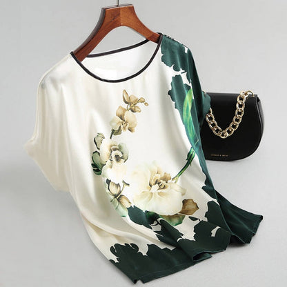 Fashion Floral Print Blouse