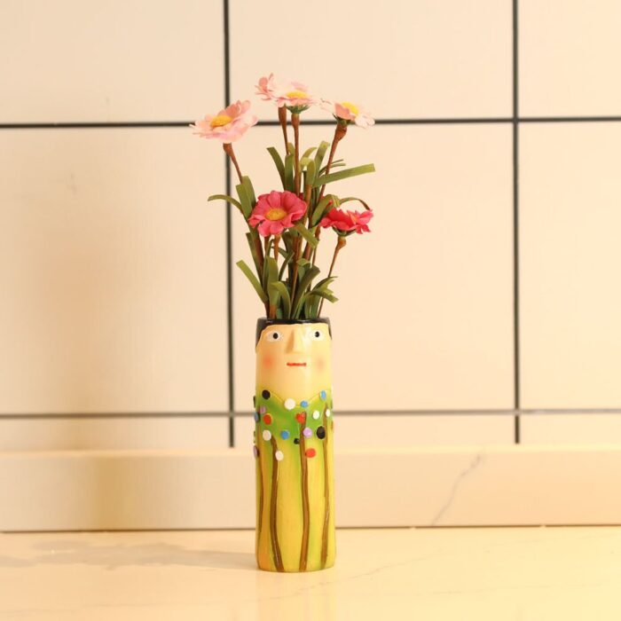 Home decor Resin Vase Flower