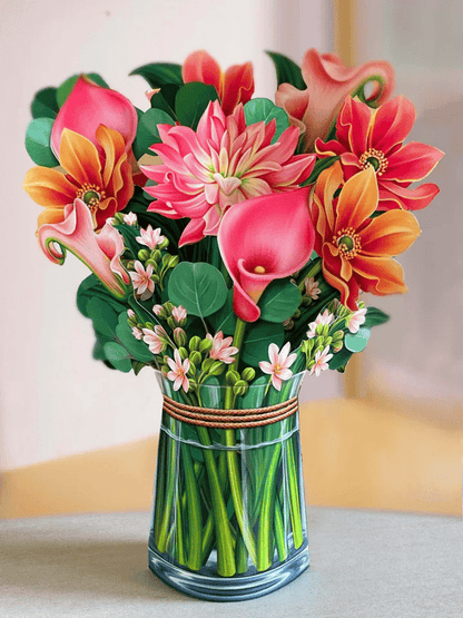 Artificial Pop-up Flower | Incl. Gratis Cadeau Kaartjes