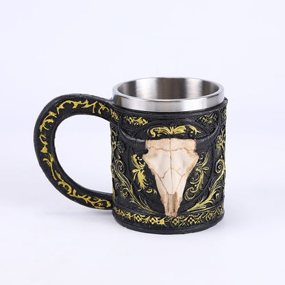 Skull Vikings Handmade Mug