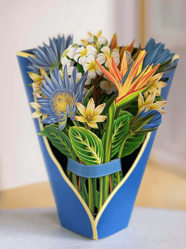 Artificial Pop-up Flower | Incl. Gratis Cadeau Kaartjes