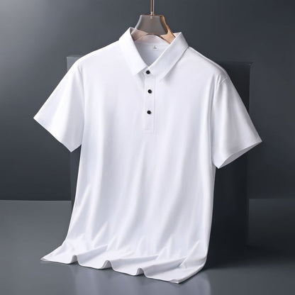 Herenpoloshirt met Ice Zijden knoop - Koel en ademend voor de hele dag comfort