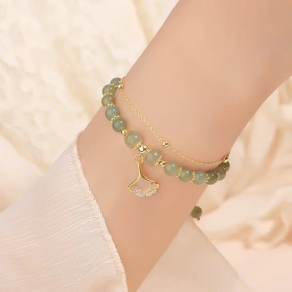 Jade Beads Bracelet