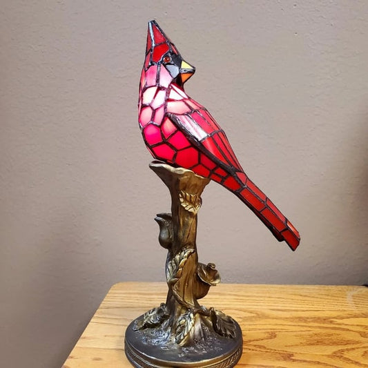 Table Lamp Cardinal Red Bird