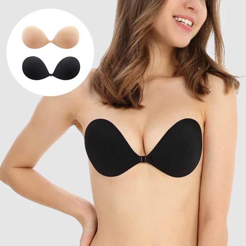 Duw-Omhoog Silicone Beha voor dames - Comfortabele, strapless ondersteuning